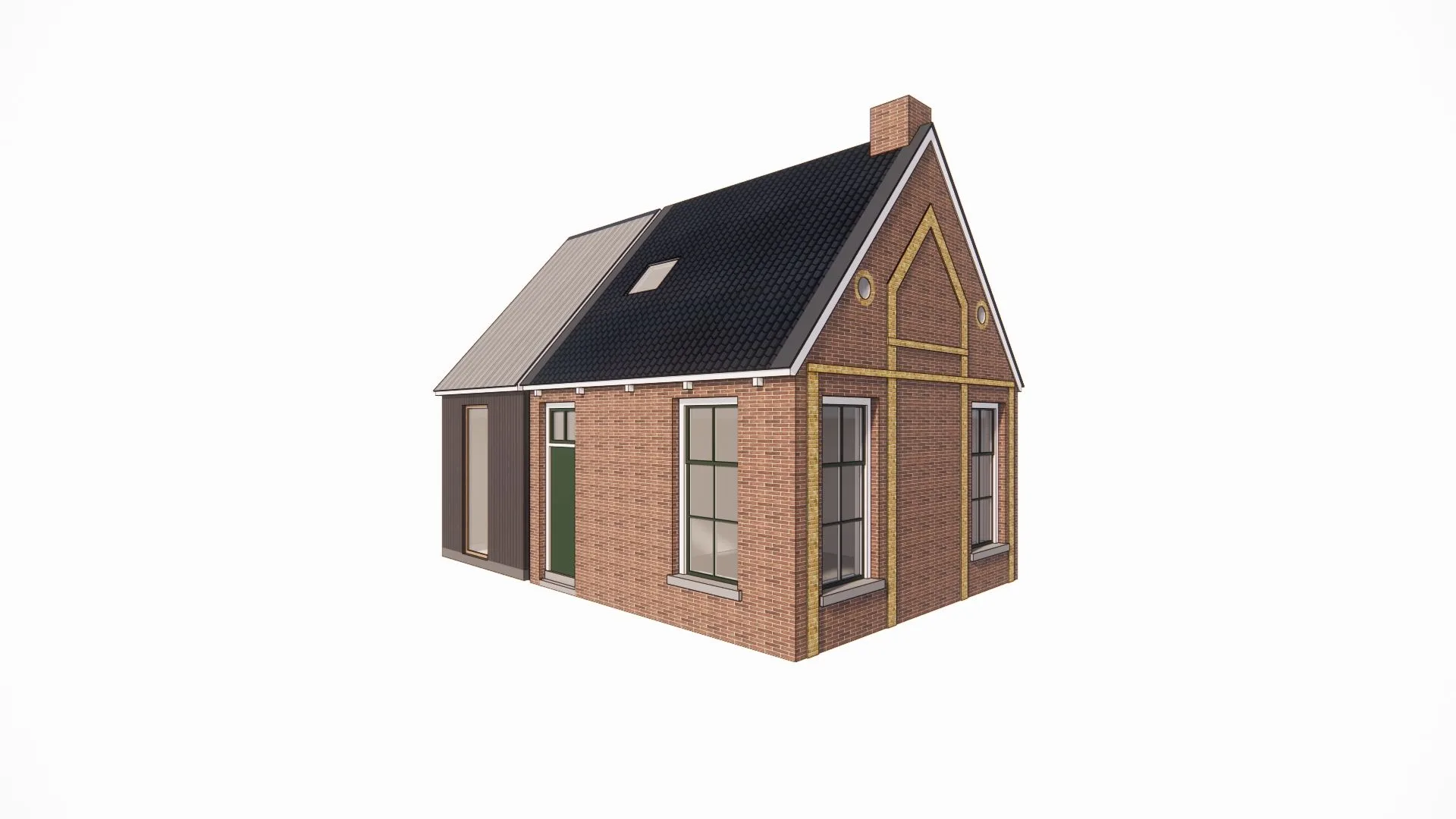 Ontwerp burgwachtershuisje Sneek
